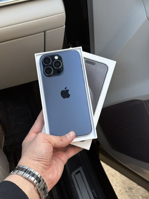 iPhone 15 Pro Max 88yomks Blue Titanium