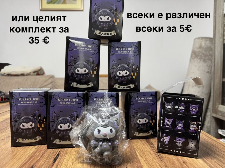 Аниме фигури + чанти + стикери – комплект за продажба (на едро / дребно)