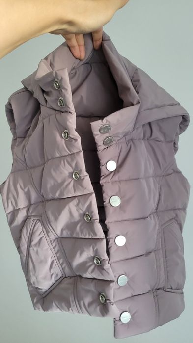 Vesta unisex STUD HOOD VEST