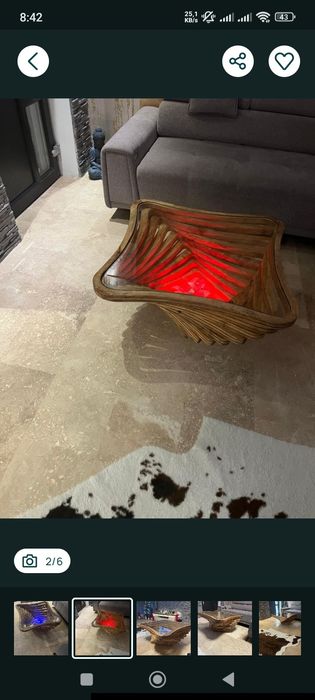 Măsuță living model unicat