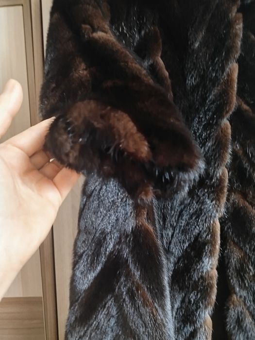 Шуба норковая очень теплая