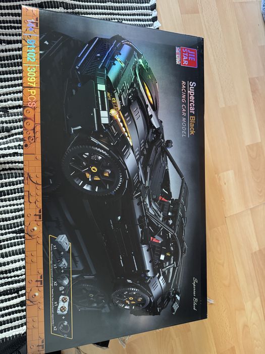 NOU ÎN CUTIA constructor Jie Star Supercar Black 1401102