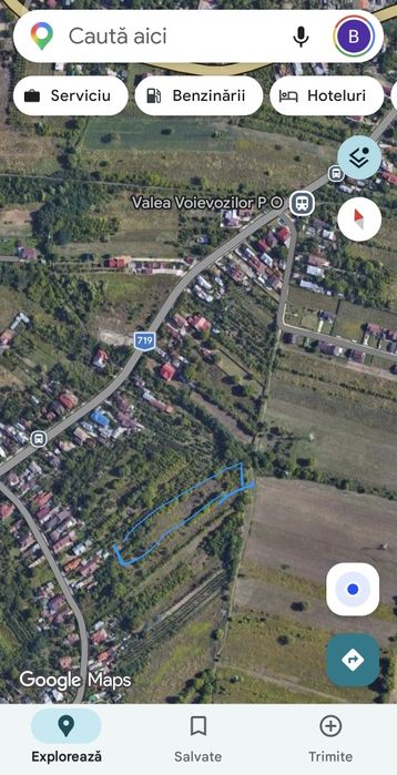 Teren de vânzare Valea Voievozilor
