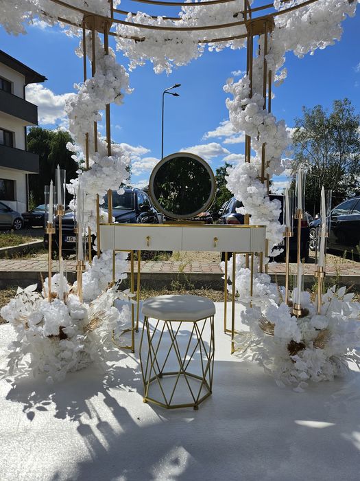Baldachin/ decor gatit mireasa sau cununie civila
