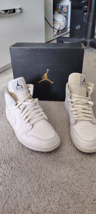 Ghete Air Jordan 1 Mid BQ6472-110 Femei Alb Nr. 40.5