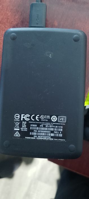 Внешний хард HDD USB 2TB