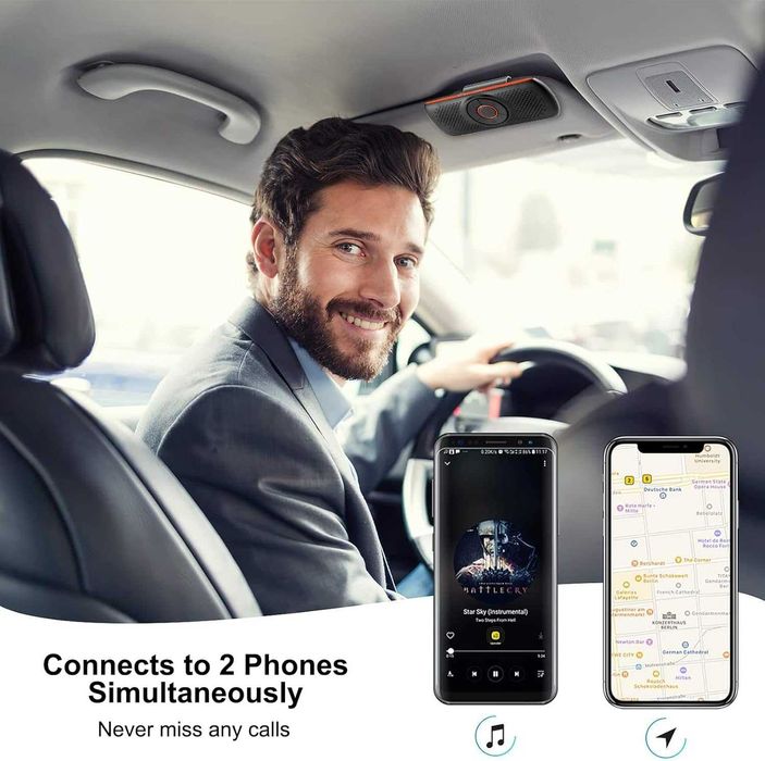 Bluetooth Handsfree Високоговорител за кола – Гласов контрол