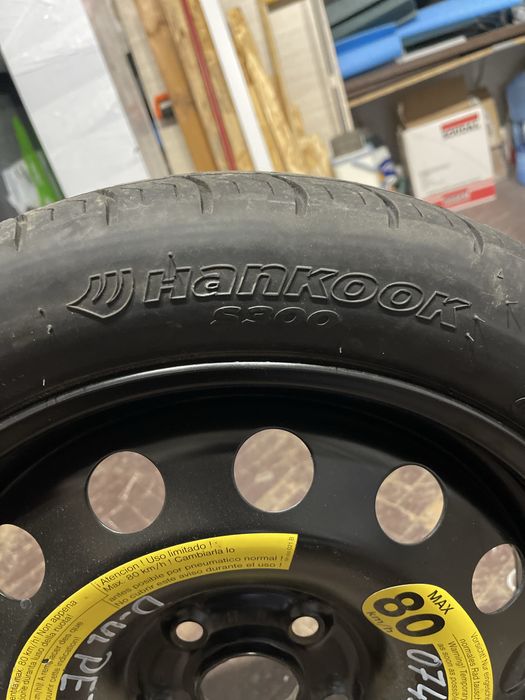 Roata de rezerva slim VW125/70/R16