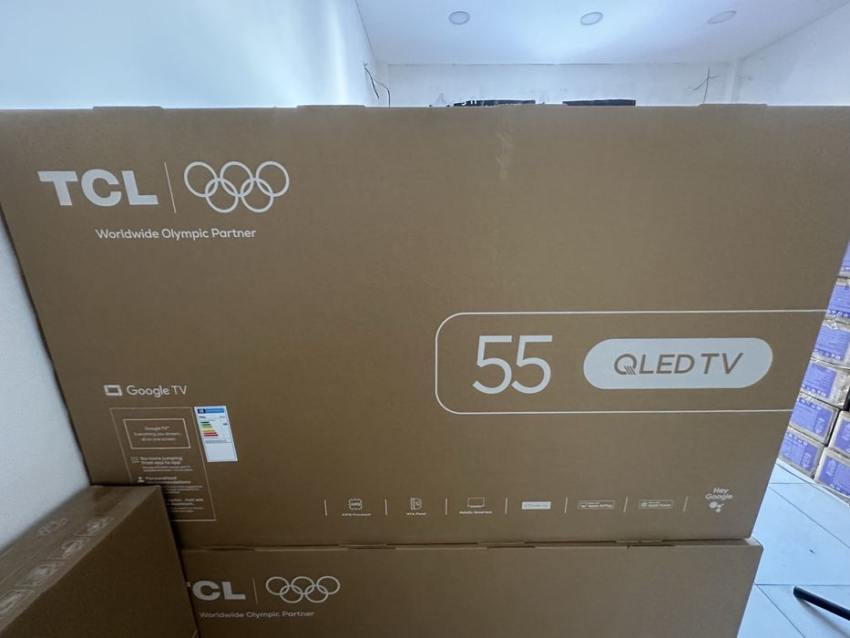 Телевизор TCL 55T6D QLED новый 2026 оригинал Прошивка Доставка
