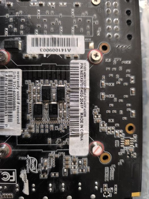 Видеокарта GTX970