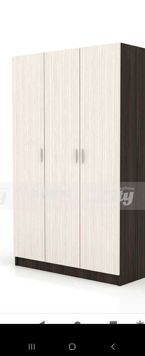 Гардероб тройа  плюс надстройка