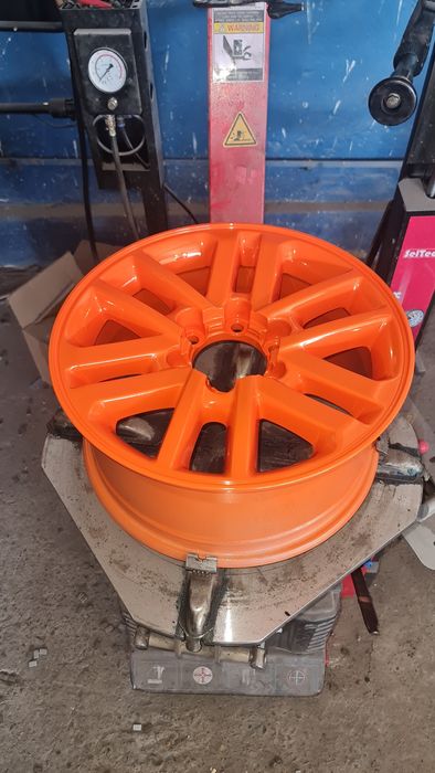 sablare vopsire camp electrostatic jante etriere piese auto metal