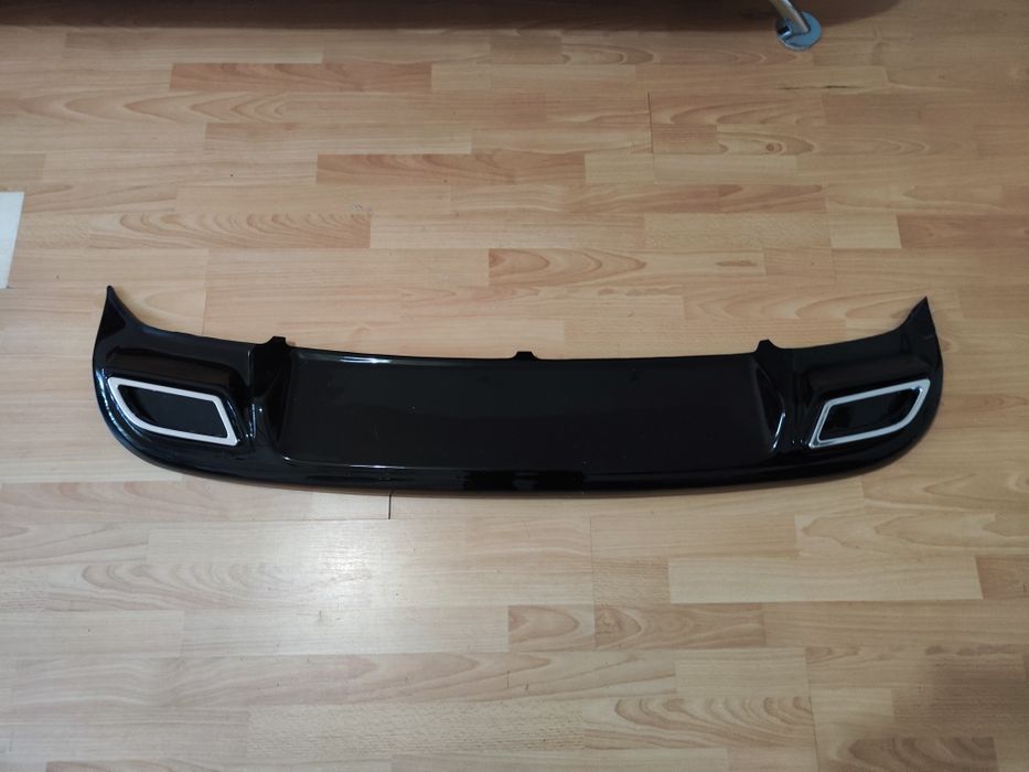 Difuzor bara spate prelungire lip Volkswagen VW Jetta MK6 negru lucios