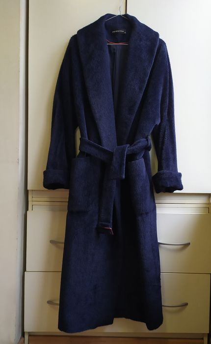 Шикарное пальто альпака шерсть 42/46 размер