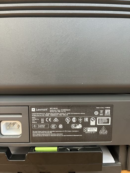 Imprimantă Lexmark MB2338 – multifuncțională, stare foarte bună!