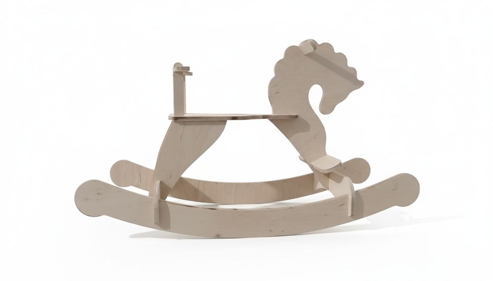 Детская лошадка -качалка