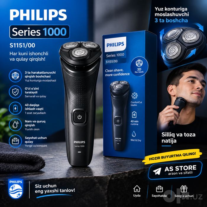 Philips shaver series 10000 s1151/00