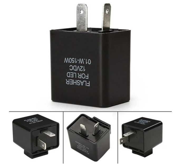 Releu Semnal Scuter 12V 2 Pini Cu Sunet