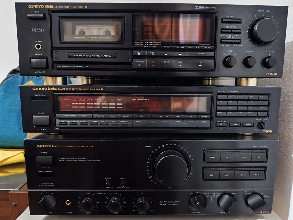Amplificator, deck, cd player, preamp. Onkyo, Denon, Yamaha, Philips