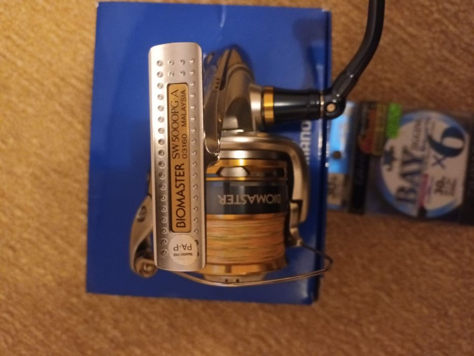 Mulineta shimao Biomaster SW5000pg, lanseta Abu Garcia Fantasista Nano