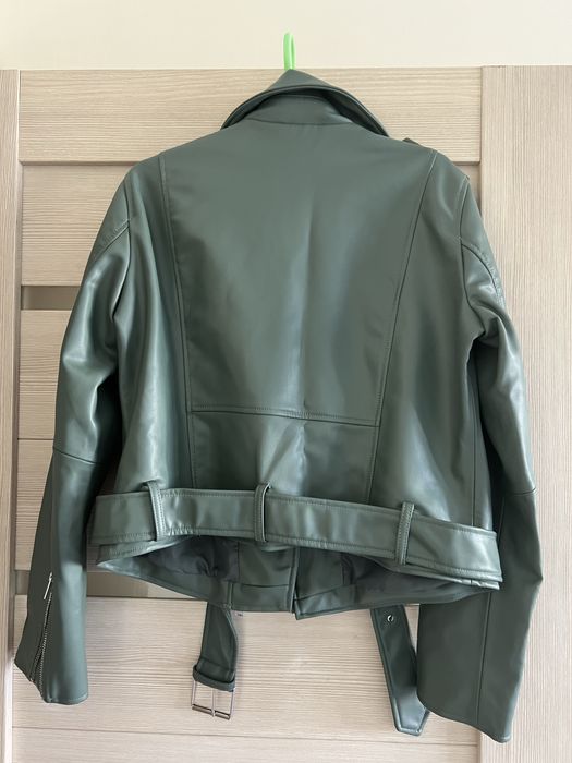 Куртка Zara кожанная