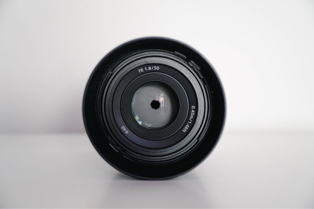 Obiectiv Sony FE 50mm f/1.8