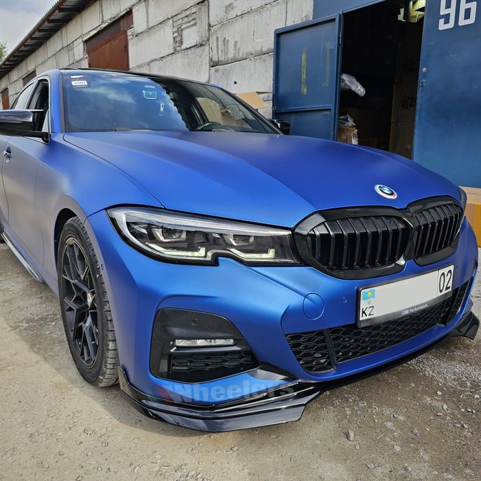 Губа сплиттер G20 M бампер BMW