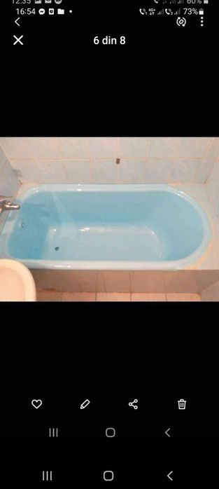 Reconditionari cazi de baie din Fonta, Tabla, Acril,