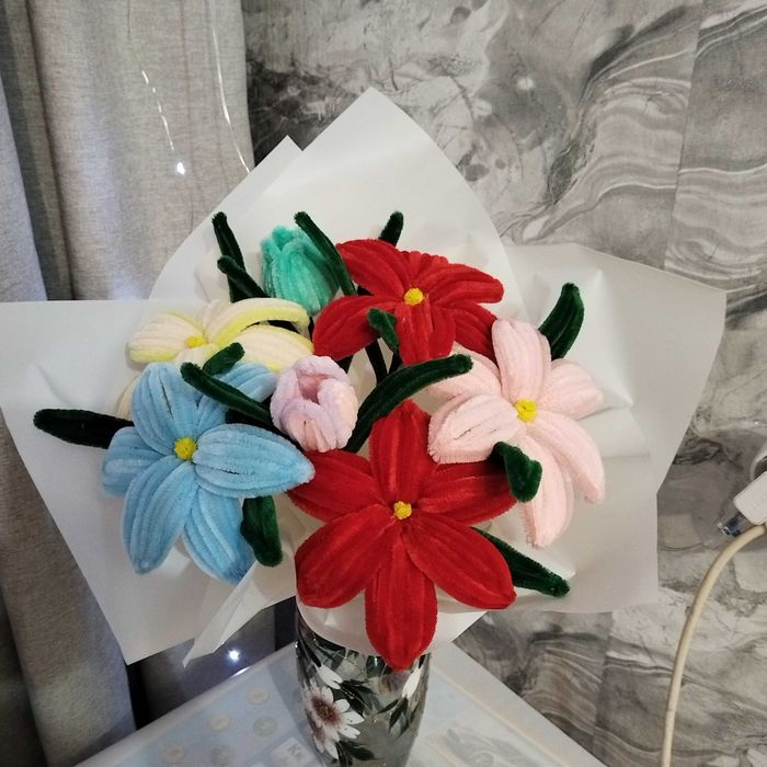 Цветы ручной работы