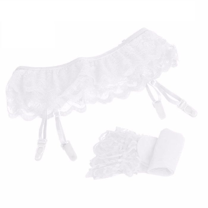 Комплект жартиери с чорапи