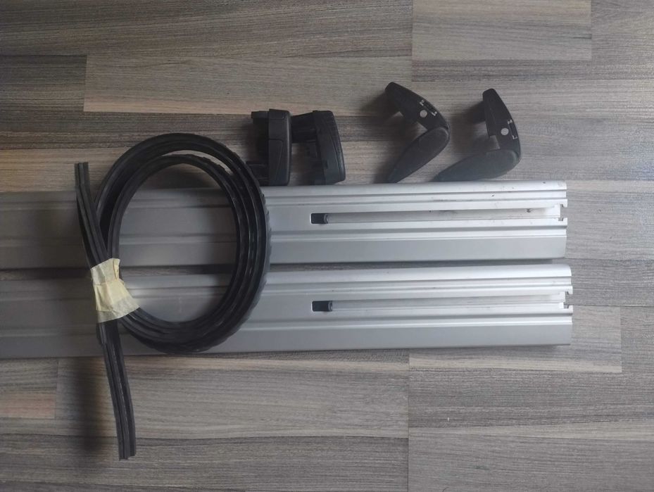 Set 2 bare transversale Thule Wingbar 127 cm, argintii
