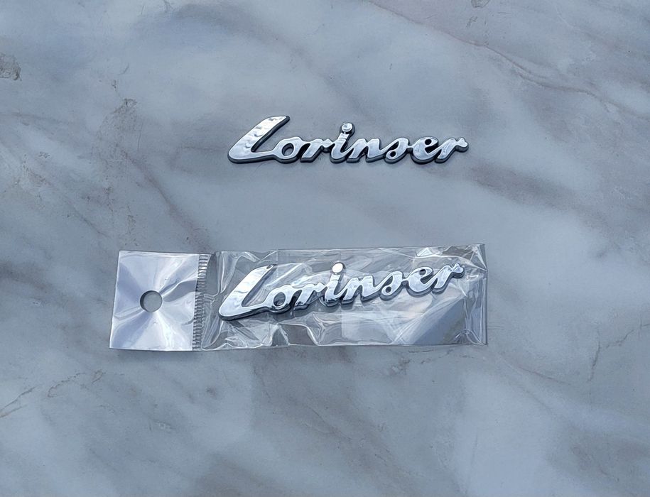 Емблема Lorinser / Лоринсер емблема / Надпис Lorinser /Лоринсер Надпис