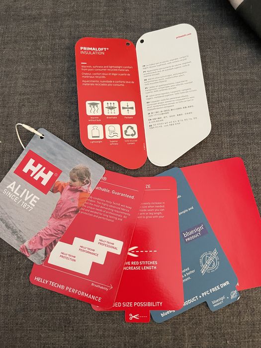 Ски гащеризон, панталон за деца Helly Hansen 98