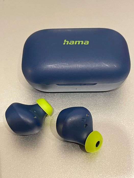 Безжични слушалки Hama Spirit chop, сини
