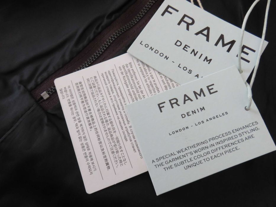 Къса велурена пола Frame, L, нова