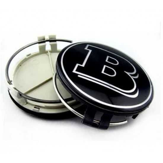 Капачки за джанти Мерцедес 75 мм. Brabus - Немско Качество!