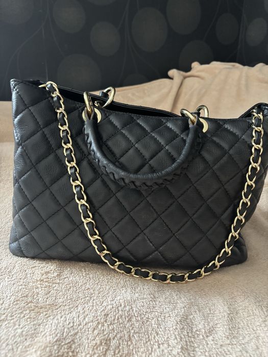 Geanta din piele naturala!