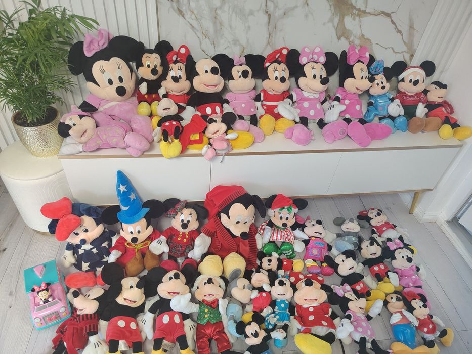 Lot 38 de plusuri Minnie și Mickey mouse  Disney 20 50 cm