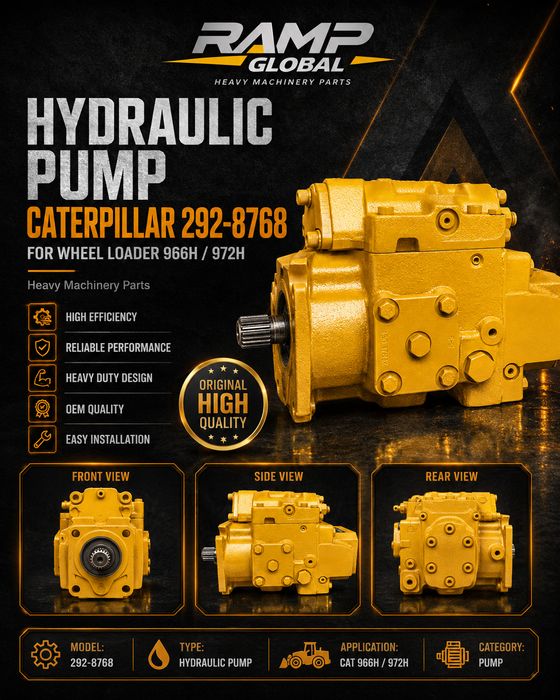 Гидронасос 2 9 2 8 7 6 8 для Caterpillar 966H 972H