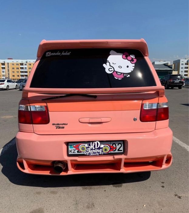 Бампер задний ChargeSpeed со сплиттером Subaru Forester SF