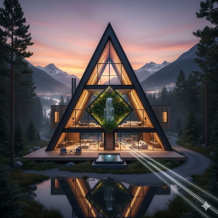Строительство A-frame домов в Ташкенте
