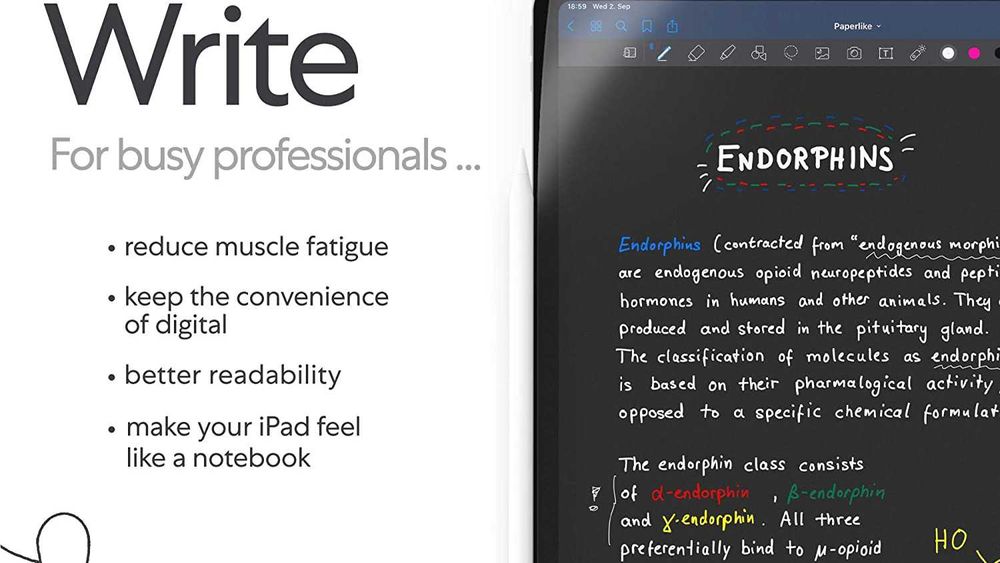 Профессиональная пленка Paperlike для Apple iPad Pro 11/iPad Air 10.9