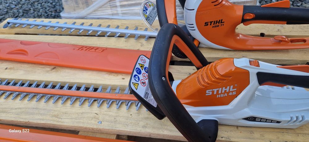 Stihl foarfeca de tuns gard viu