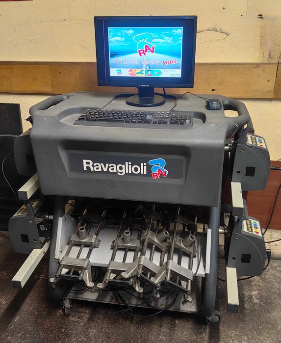 Стенд за реглаж сходимост преден и заден мост