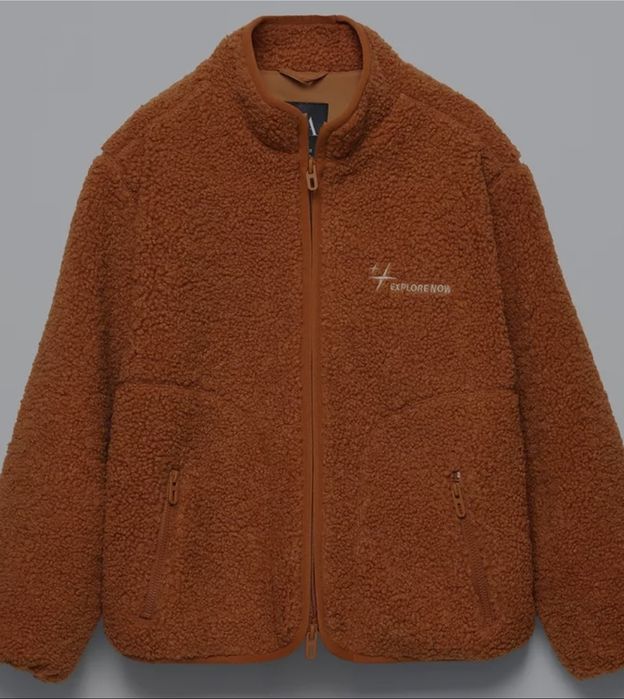 Куртка из искуственного меха тедди