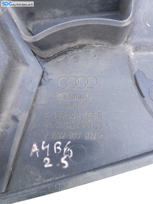 Capac Distributie Motor Stanga Audi A6 C5 2.5 TDI 1998 - 2005 Cod 059109123G 059109107 [V0423]