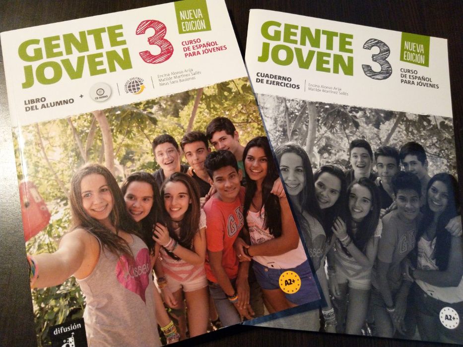 Учебници по Испански език и Френски език Espanol - Gente Joven 2 и 3