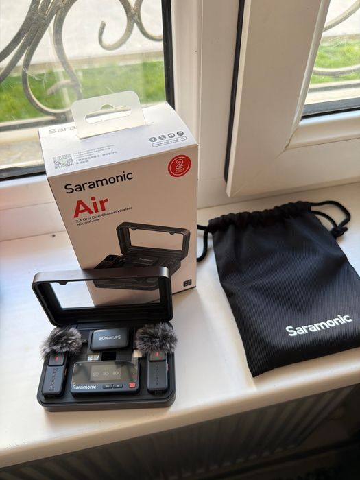 Saramonic Air 95% янги идеал срочно сотилади 800.000 сум