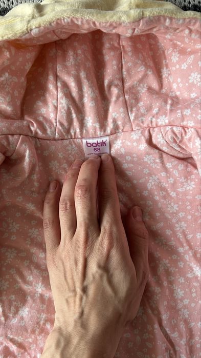 Слип утепленный для девочки