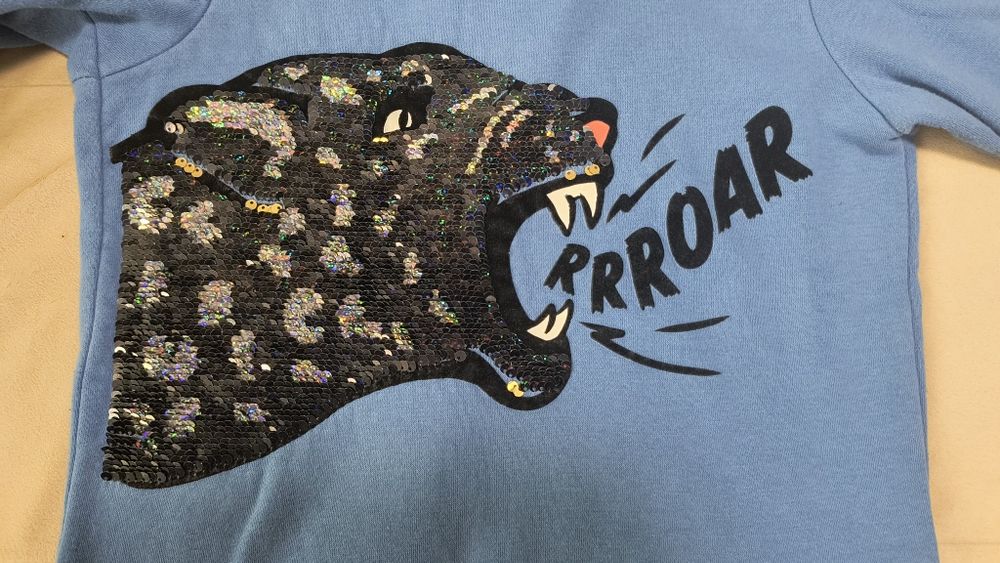 Ватирана блуза H&M 8-10г.